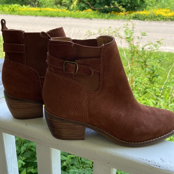 Lucky Brand Khoraa Boots Women's Size 6.5 - Toffee - Picture 8 of 11